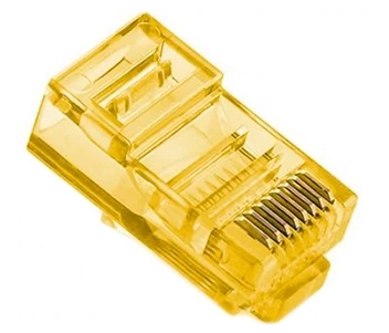 RJ-45 Конектор Merlion RJ-45 (упаковка 100 шт) для UTP фото 1