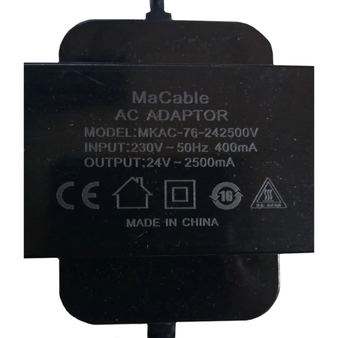 Hikvision MKAC-76-242500V,AC24V2.5A Блок живлення