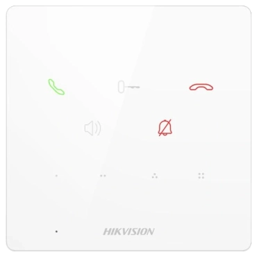 Hikvision DS-KH6000-E1/White Аудіодомофон IP мережевий POE