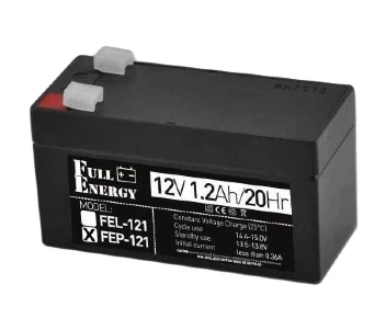 Full Energy FEP-121 1.2А•г 12В Свинцево-кислотна акумуляторна батарея фото 1
