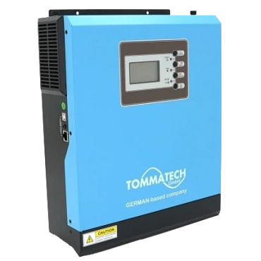 TOMMATECH TT-NEW1K-12 1000W 12V 20/10А Гібридний інвертор однофазний