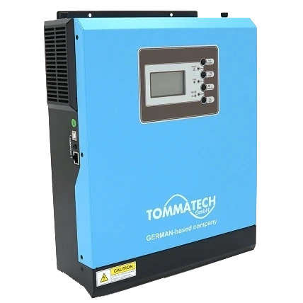 TOMMATECH TT-NEW1K-12 1000W 12V 20/10А Гібридний інвертор однофазний фото 1