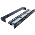 LW 1U STP 48xRJ-45 Dual IDC Патч-панель 19" type кат. 5e фото 3