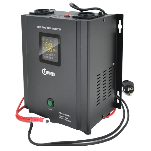Europower PSW-EP800WM12 480 Вт з правильною синусоїдою Джерело безперебійного живлення під акумулятор фото 1