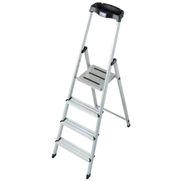 KRAUSE Safety (126320) Лестница-стремянка алюминиевая 4 ст.