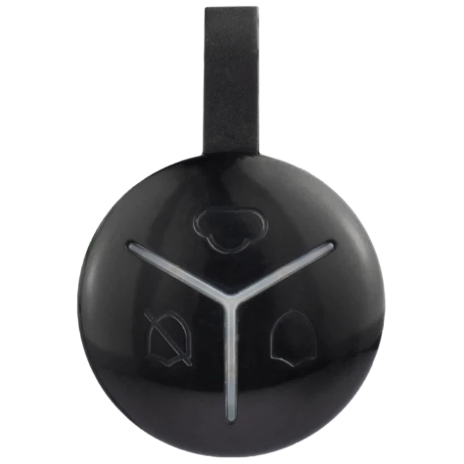 U-Prox Keyfob Black Брелок керування режимами охорони фото 1