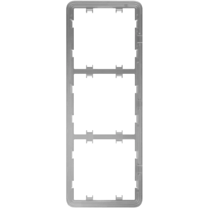 Ajax Frame (3 seats) vertical для трьох вимикачів Рамка фото 1