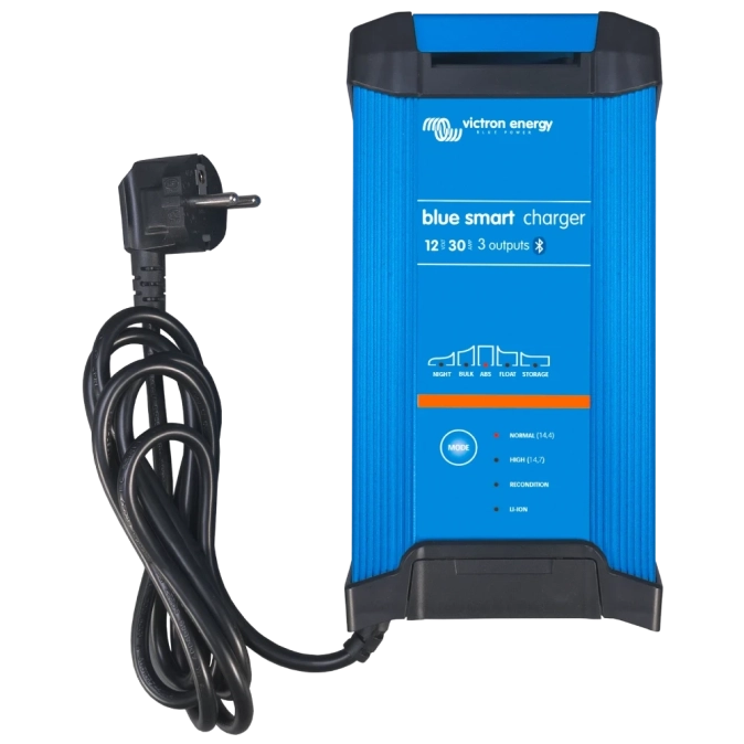 Victron Energy Blue Smart IP22 Charger 12/30(1) 230V CEE 7/7 Зарядний пристрій для акумуляторів фото 1