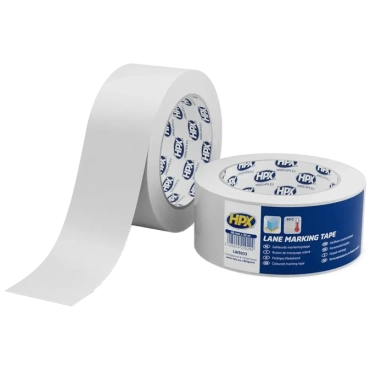 HPX LW5033 Lane Marking Tape 50мм x 33м Лента самоклеящаяся для маркировки пола