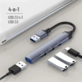 СolorWay CW-HUB05 USB2.0х3/USB3.0 USB хаб (док-станція) фото 3