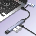 СolorWay CW-HUB06 USB2.0х2/USB3.0/USB-C2.0 USB хаб (док-станція) фото 3