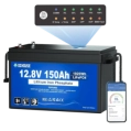DСHOUSE 12.8V 150Ah (ECO-LFP1215005) Bluetooth Акумуляторна батарея фото 2