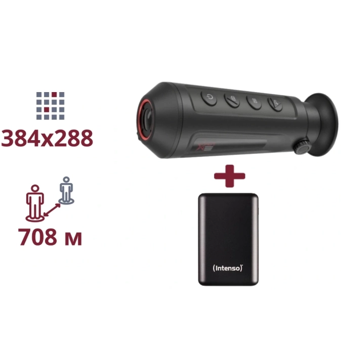 AGM Taipan TM15-384 + INTENSO Powerbank 2 000 мА•г ТЕПЛОВІЗІЙНИЙ МОНОКУЛЯР ТА ПОВЕРБАНК фото 1