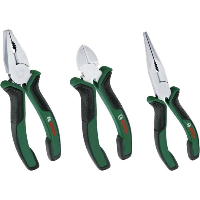 Bosch (1600A02C0S) 3 шт Набір плоскогубців фото 1