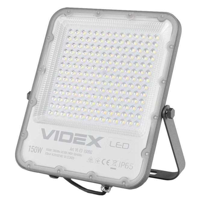 VIDEX PREMIUM 150W 5000K 220V LED прожектор фото 1