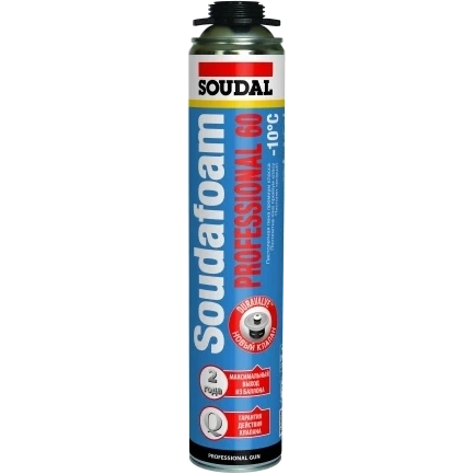 SOUDAL Soudafoam Gun P60 750мл Піна монтажна зимова