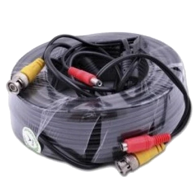 BNC-power кабель для відеоспостереження 18 метрів фото 1