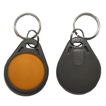 KEYFOB EM Grey/Yellow RFID брелок