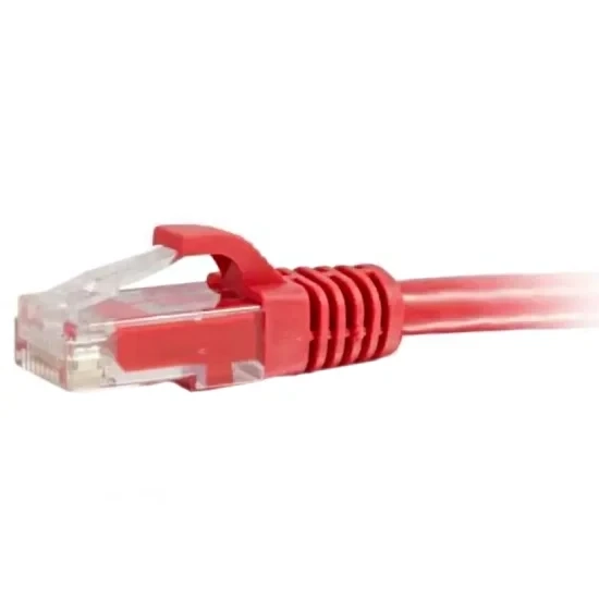 5Е PC-UTP-05M-RD Патч-корд литий червоний UTP, RJ45 0,5m, кат. фото 1