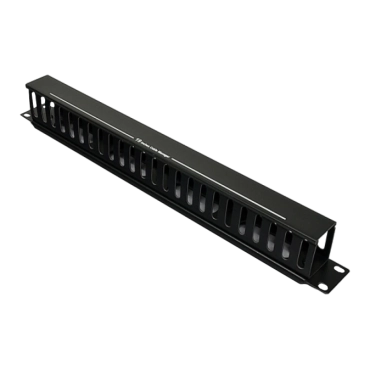 EPNew PLMN-060Z Кабельный организатор 1U с крышкой, черный, EPNew