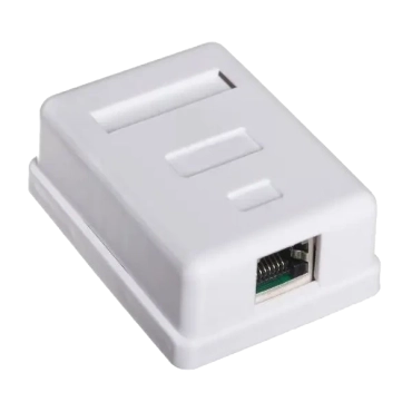 Hypernet MB-STP1 Розетка 1 порт екранована RJ45 STP біла