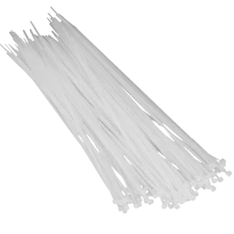 Courbi 370х4,8 (100шт) Хомут білий фото 1