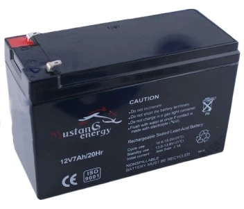 Mustang Energy 12V7,2Ah/20Hr Акумуляторна батарея фото 1