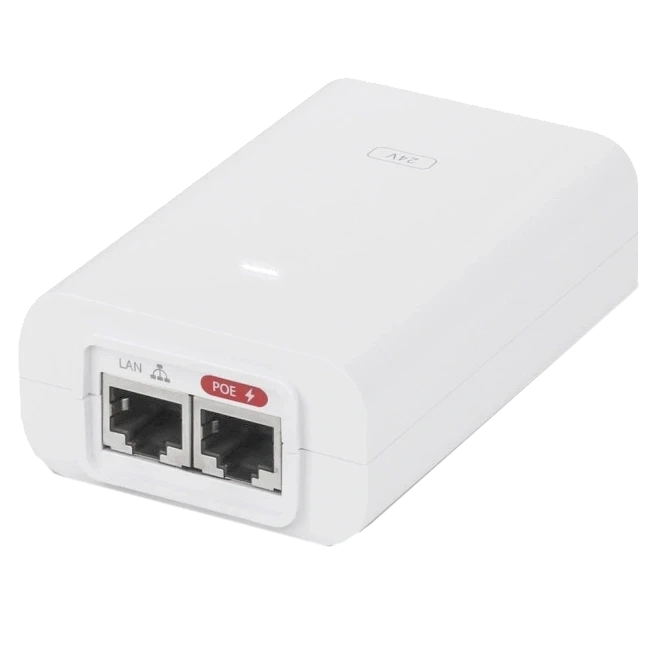 Ubiquiti POE-24-24W-G-WH PoE інжектор фото 1