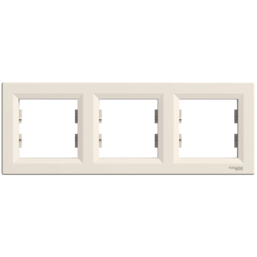 Schneider Electric Asfora EPH5800323 РАМКА ТРИМІСНА, ГОРИЗОНТАЛЬНА