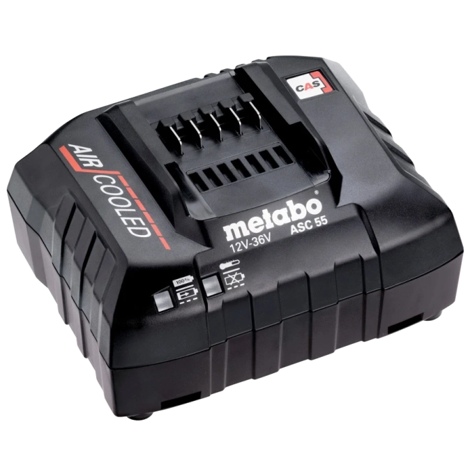 Metabo ASC 55 «AIR COOLED» (627044000) Зарядний пристрій ASC 55 12-36В фото 1