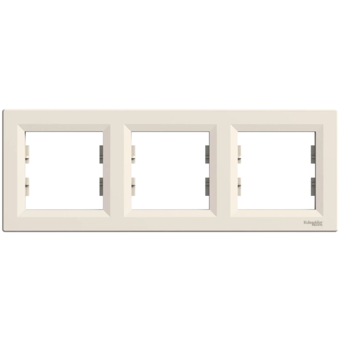 Schneider Electric Asfora EPH5800323 РАМКА ТРИМІСНА, ГОРИЗОНТАЛЬНА фото 1
