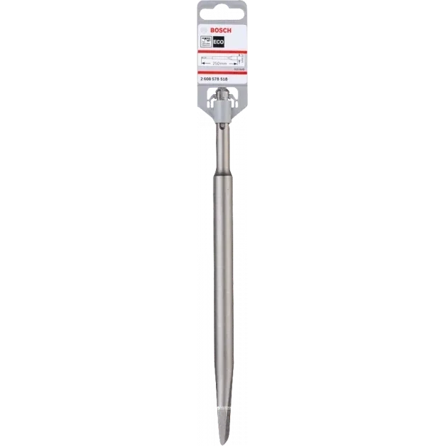 Bosch SDS Plus 250 мм ECO Плоске зубило фото 1