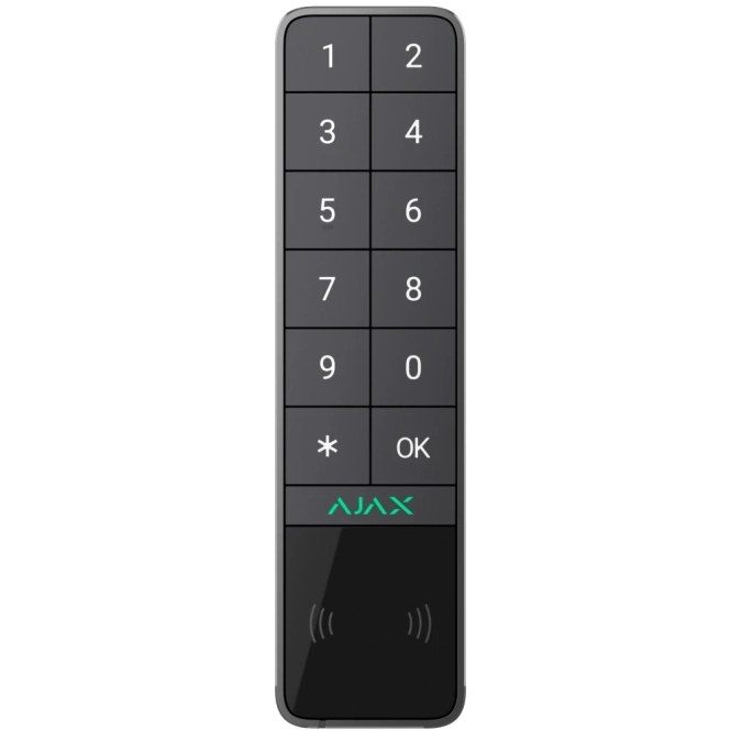 Ajax Keypad Outdoor graphite Беспроводная клавиатура