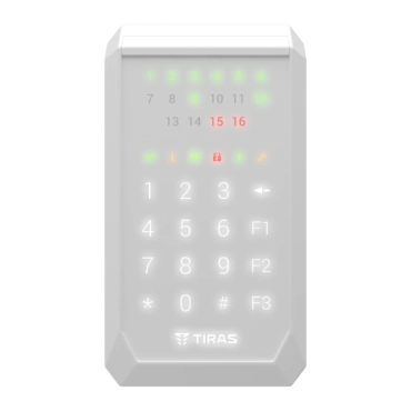Tiras K-PAD16 (white) Клавиатура Тирас