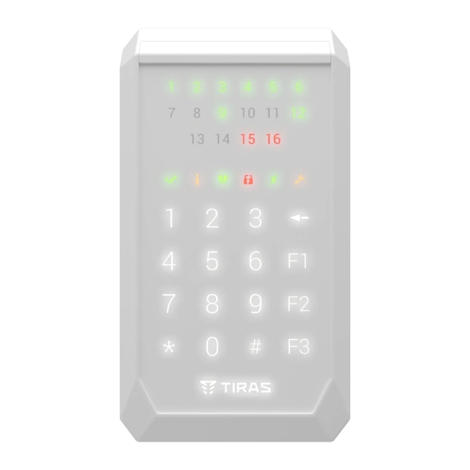 Tiras K-PAD16 (white) Клавіатура Тірас фото 1