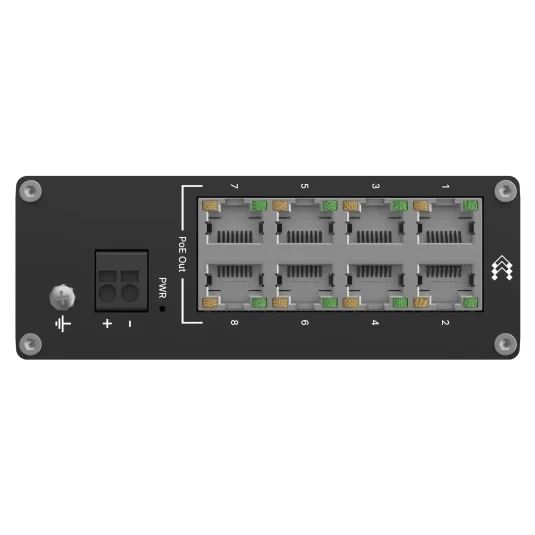 Teltonika TSW040 PoE+ Комутатор 8 портів некерований фото 1