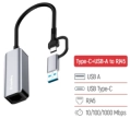 ColorWay CW-AD-CRG USB-A/USB-С 3.0 - RJ45 Gigabit Ethernet Адаптер мережевий фото 2