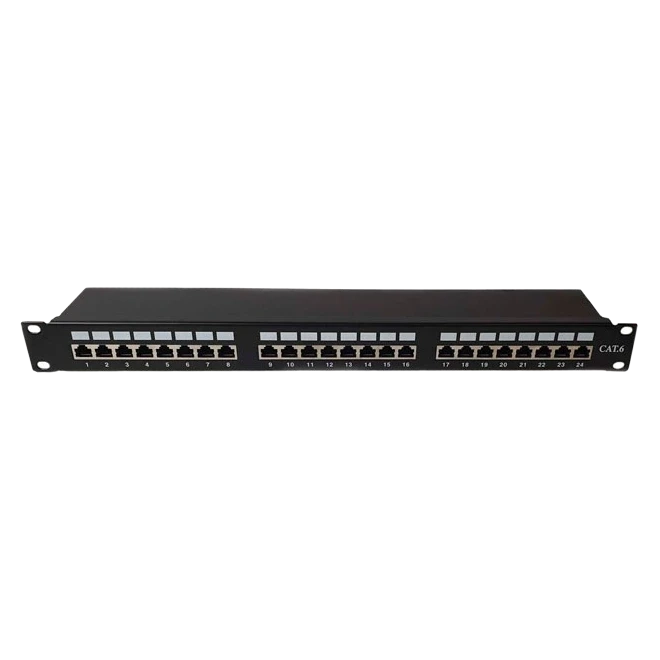 EServer WT-2084-CAT 6 Патч-панель незаповнена під кейстоуни, STP, 1U фото 1