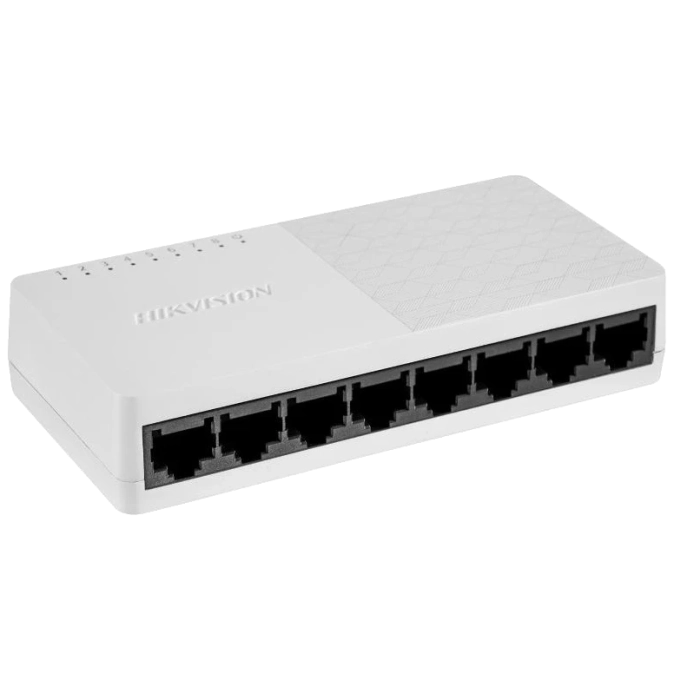 Hikvision DS-3E0108D-O Комутатор 8 портів некерований фото 1