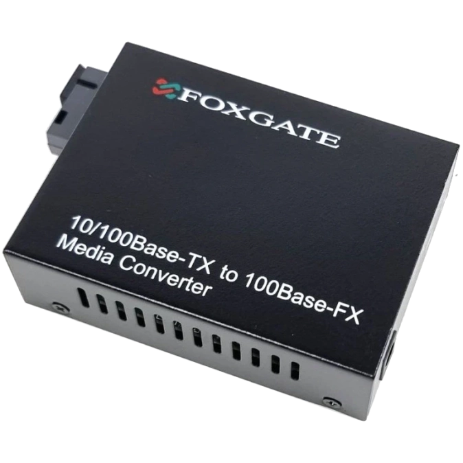 FoxGate EC-B-0,1-1SM-1310nm-20-LFP Медіаконвертер фото 1