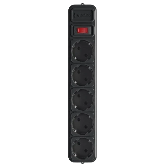 Gembird SPG5-X-6B Мережевий фільтр для ДБЖ (UPS) 1.8 м кабель 5 розеток фото 1