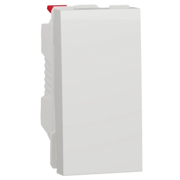 Schneider Electric New Unica NU310118 Выключатель 1-клавишная схема 1, 10А, модуль 1 белый