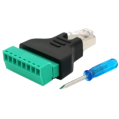 RJ-45(M) (8 контактів) з клемами під кабель Роз'єм фото 2