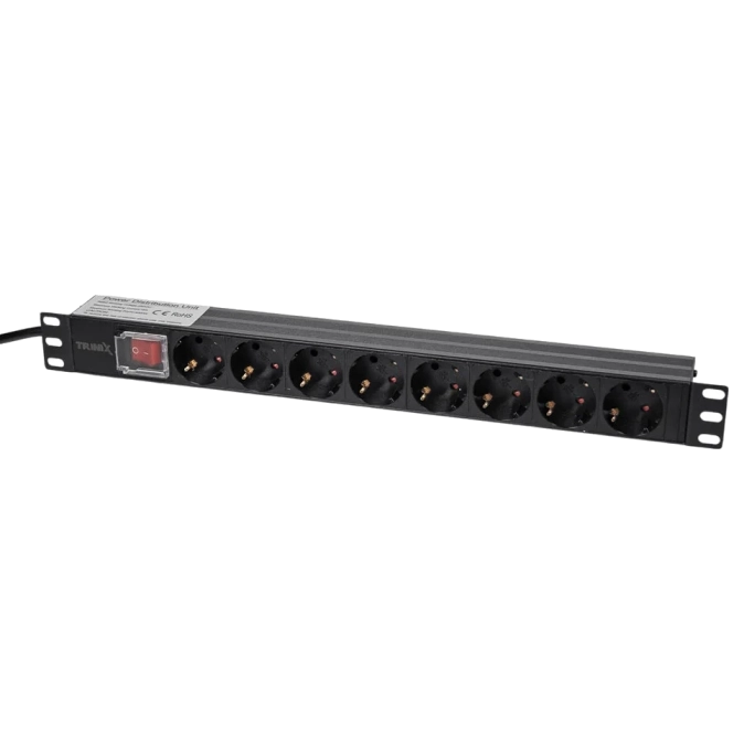 Trinix TRX-PDU/8M-16А Black Блок розеток