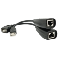 RJ-45 to AM + RJ-45 50 м Подовжувач USB 2.0 сигналу F/UTP фото 1