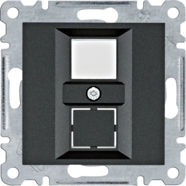 двойная для RJ12/RJ45 Панель Hager Lumina WL2323