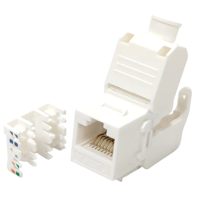 LW KeyStone RJ45 UTP Slim Модуль з'єднувальний безінструментний фото 1
