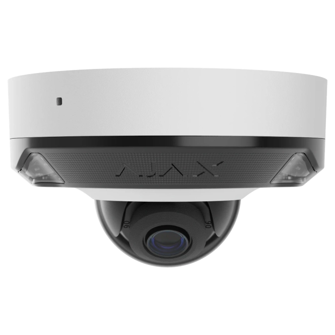 Ajax DomeCam Mini HL (8 Mp/4 mm) white IP відеокамера фото 1