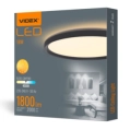 VIDEX DL3R 18W 4000K 220V LED світильник з декоративною підсвіткою фото 5