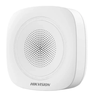 Hikvision DS-PS1-I-WE-Red (красная подсветка) Беспроводная внутренняя сирена